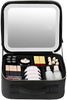 Mirrorglam Bolsa de Maquillaje – Espejo LED y Organizador para un Estilo Perfecto en Movimiento