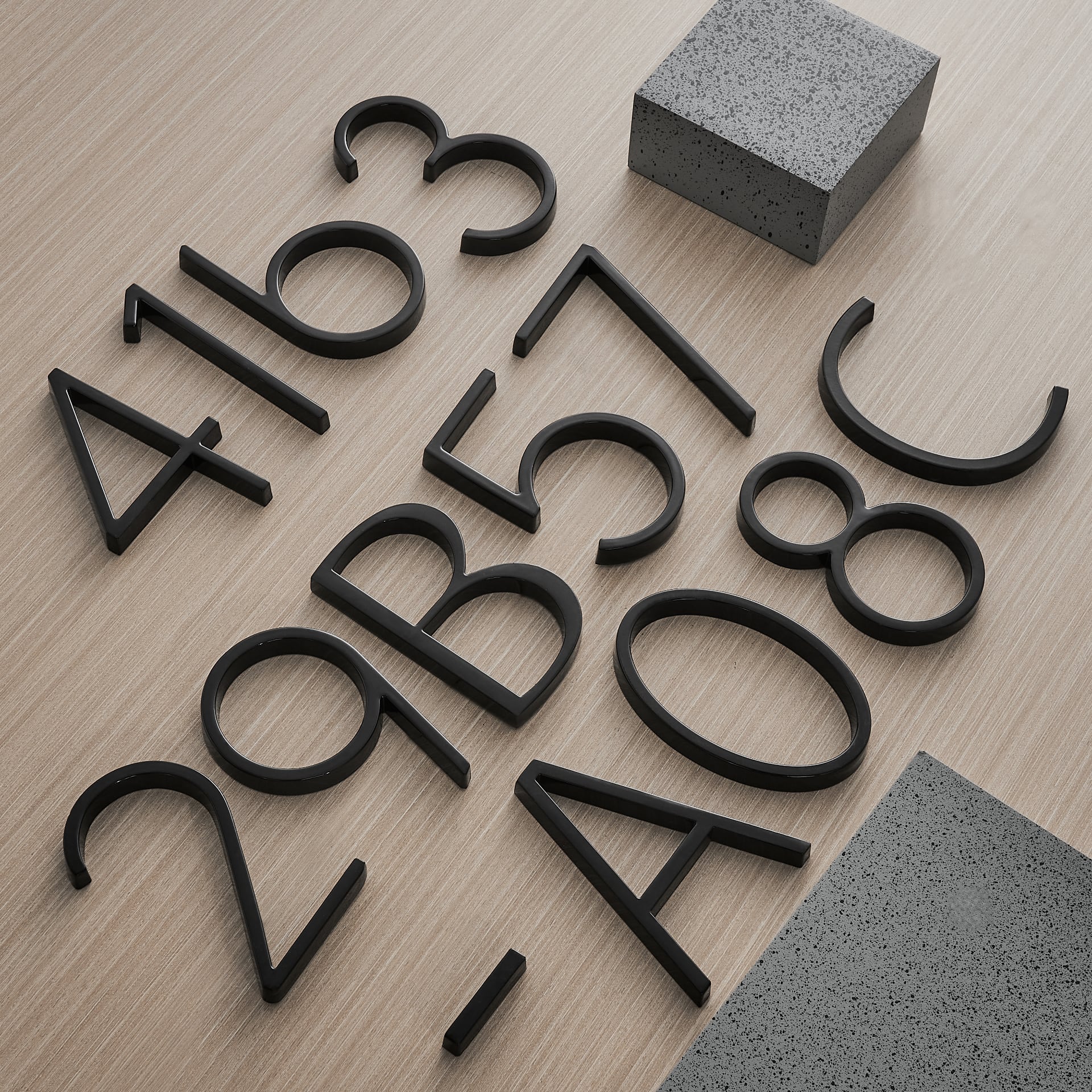 Modern House Numbers – 3D-Hausnummern mit schwebender Optik & wetterfester Qualität
