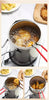 CRISPYFRY – Friteuse en acier inoxydable pour une friture faible en graisse et une cuisson polyvalente