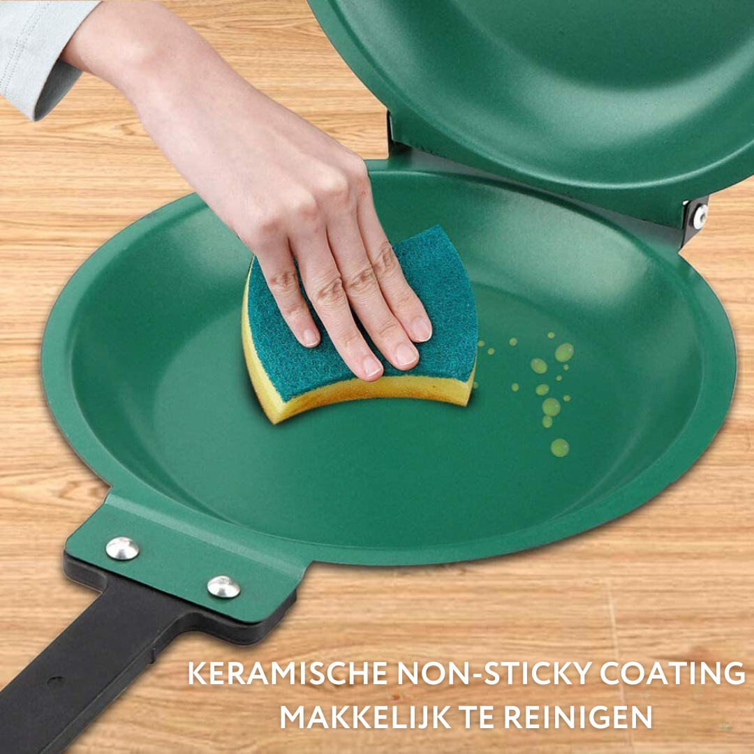 FLIPCHEF – Poêle retournante pour une cuisson sans graisse et facile