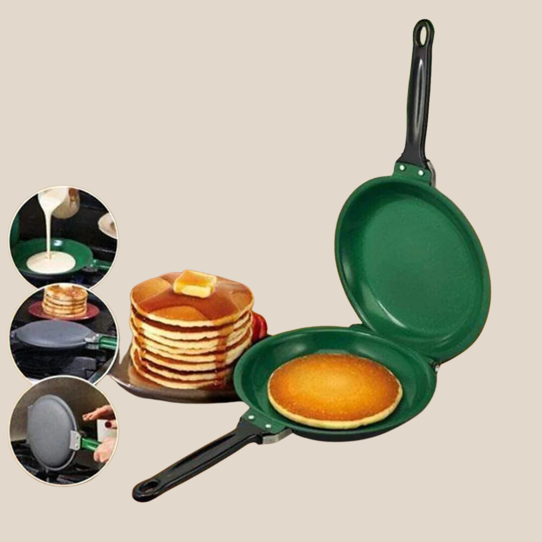 FLIPCHEF – Poêle retournante pour une cuisson sans graisse et facile