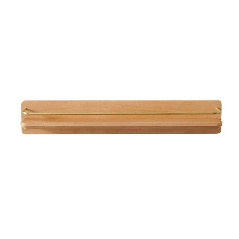 NATURAELLO – Bambus-Wandgarderobe mit Ablage & stabilen Haken 9