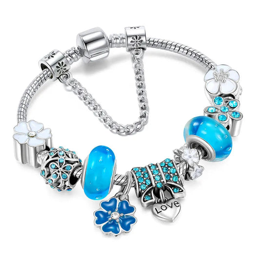 NATURE CHARM – Charm-Armband aus 925er Sterlingsilber für jeden Anlass