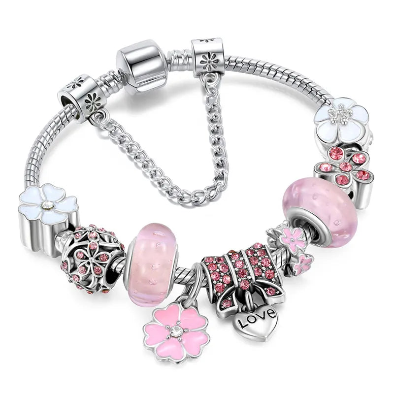 NATURE CHARM – Charm-Armband aus 925er Sterlingsilber für jeden Anlass