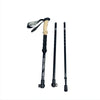 Bastones de trekking NECASIL – Bastones de senderismo plegables con mango de EVA y punta de goma