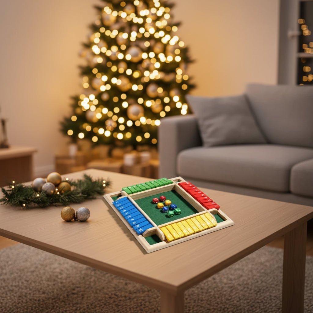 NUMBLOX – Würfelspiel aus Holz für 4 Spieler 3