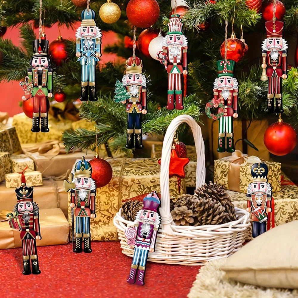 NUTCLASIK – Traditionelles Nussknacker-Set aus Holz für eleganten Weihnachtszauber 0