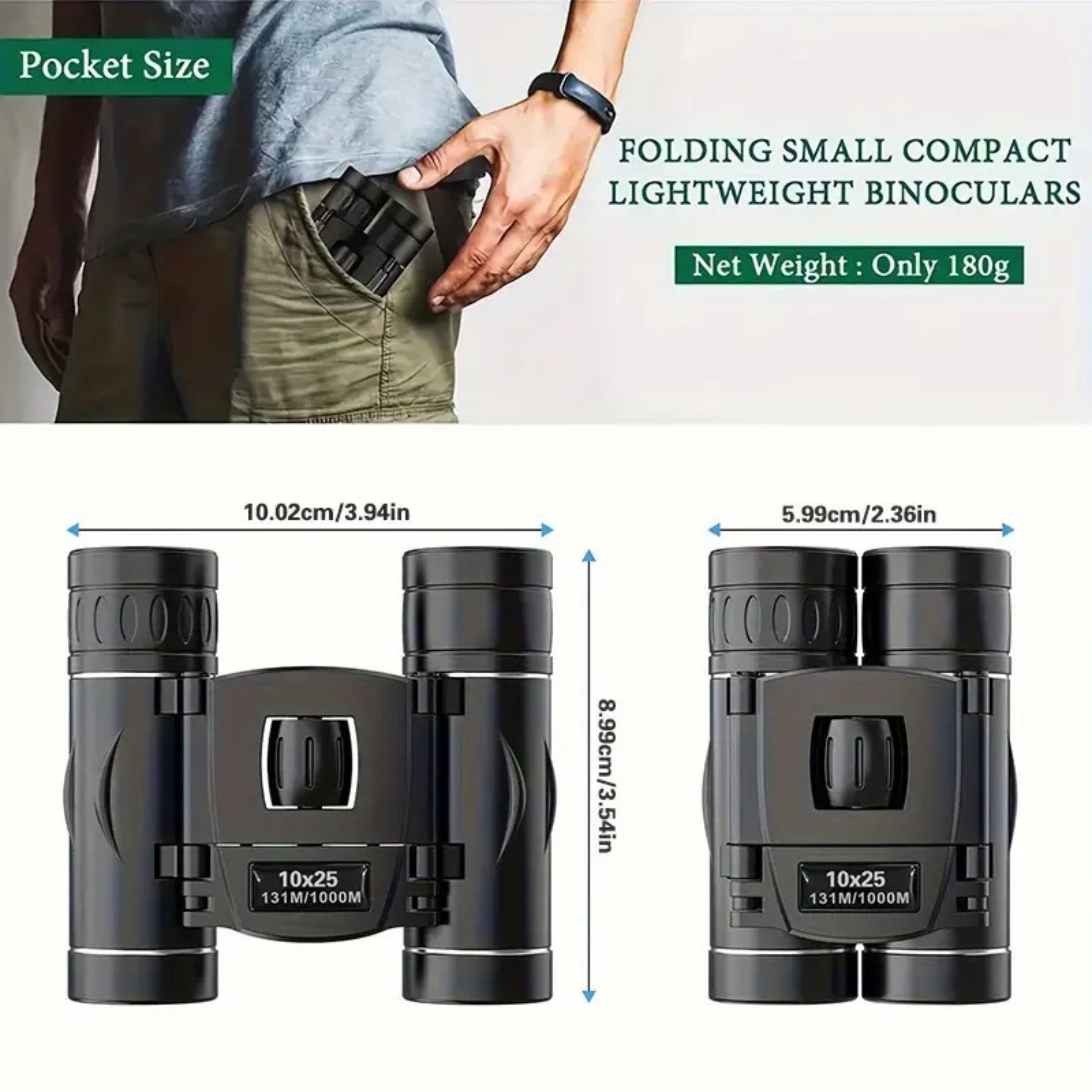 CLEARVIEW – HD 40x22 Fernglas für Natur- und Outdoor-Abenteuer