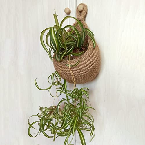 Nestoria – Panier suspendu en jute pour rangement dans la cuisine