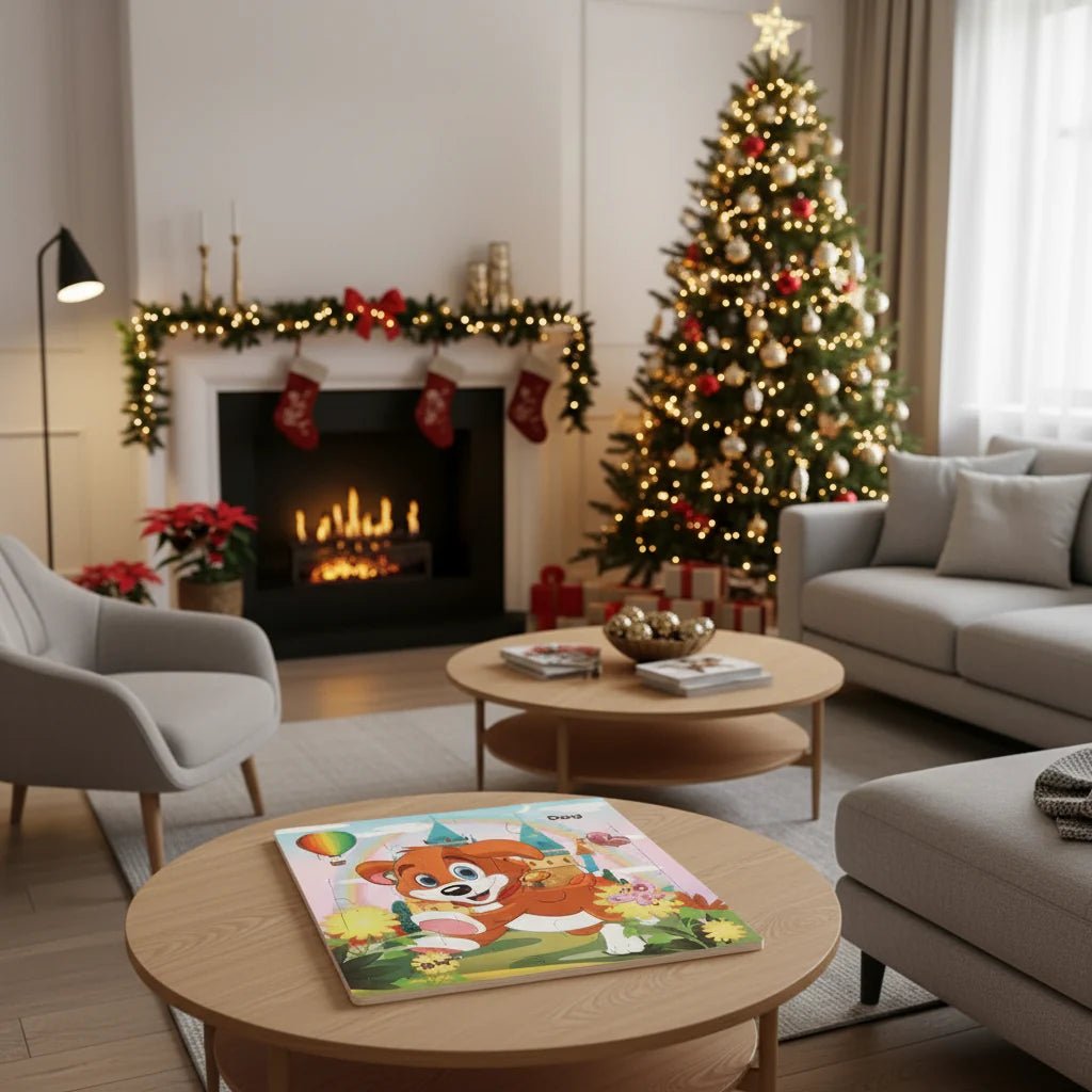 JIGGLESNAP – 3D Holzpuzzle für frühkindliches Lernen