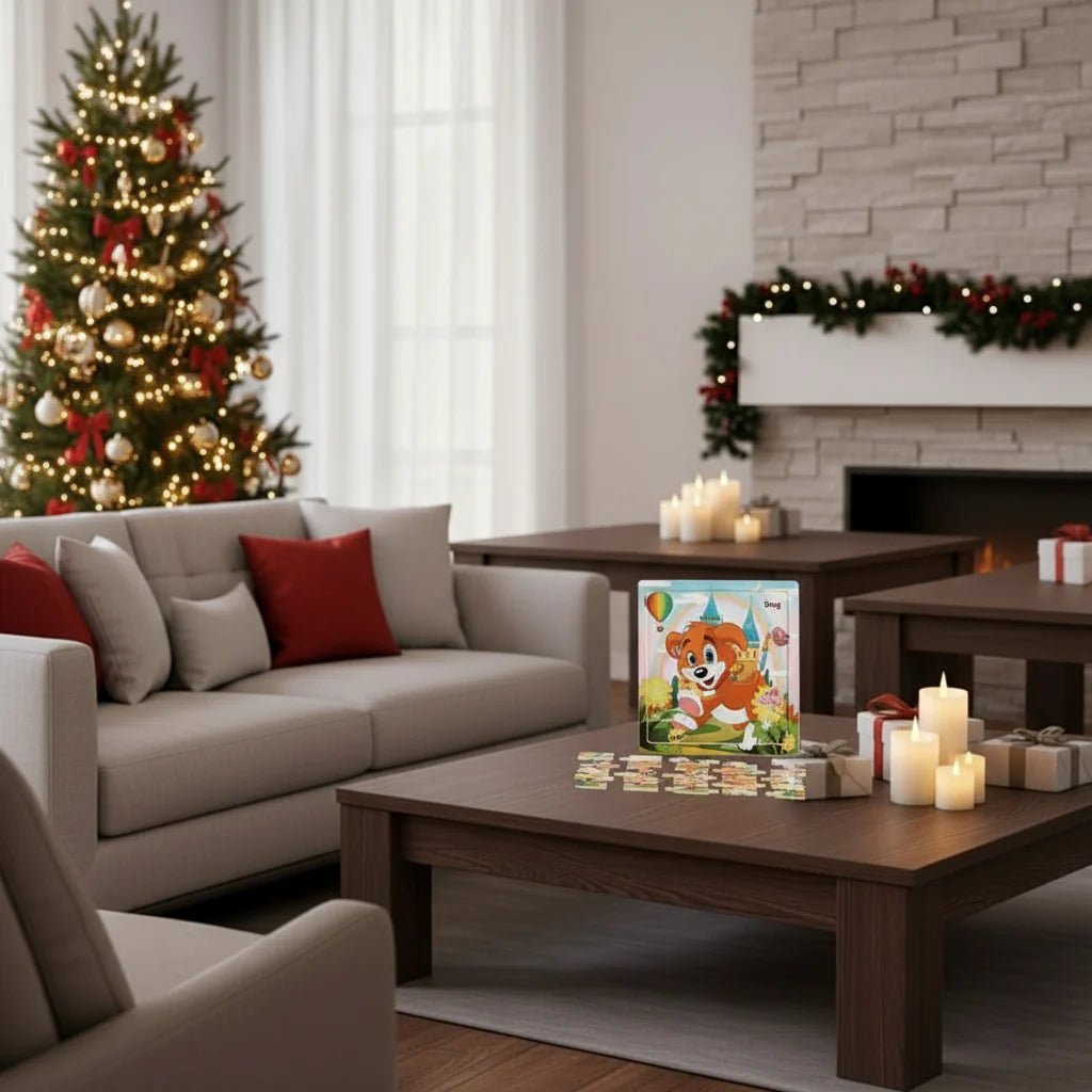 JIGGLESNAP – 3D Holzpuzzle für frühkindliches Lernen