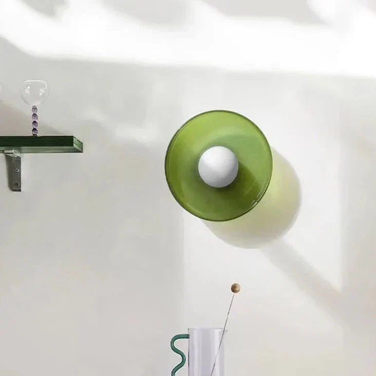 GLASSGLOW CEILING LIGHT – Skandinavische Deckenlampe aus Glas für warmes & minimalistisches Wohnambiente