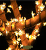 Solar Blumenlichterkette für den Garten