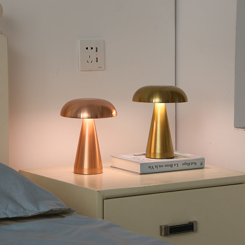 Metall Pilz Lampe