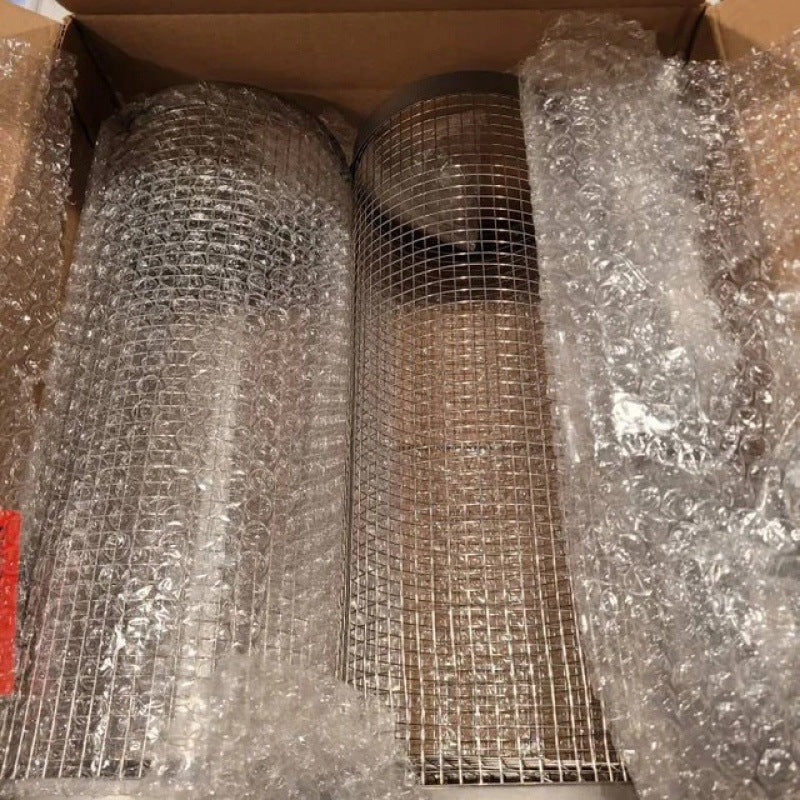 Praktische Grill Körbe aus Metall 1x