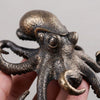 Oceanspire - Handgefertigte Oktopus-Skulptur aus Kupfer – 30 cm hoch, maritimes Dekor 4