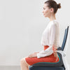 Oraliu L-förmiges Memory Foam-Kissen | Lindert Rücken-, Steißbein- und Wirbelsäulenschmerzen | Orthopädisches Sitzpolster | Komfort im Büro und zu Hause 5