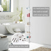 Organiva Premium Duschregal | Ausziehbares Badezimmerregal mit wasserfestem Design