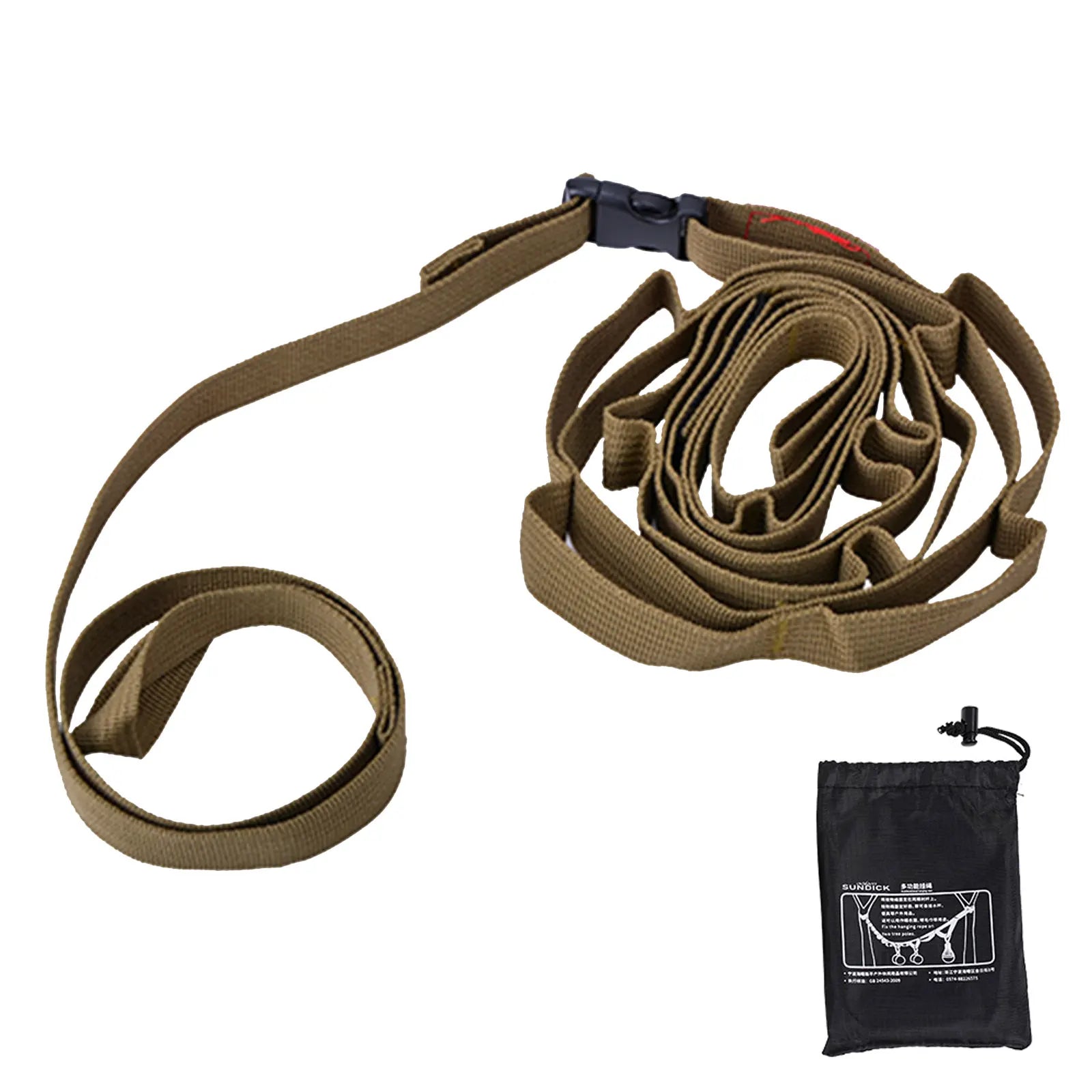 Cordón para exteriores – Cuerda colgante ajustable para camping y senderismo