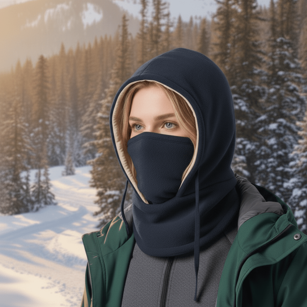 POLARCAP – Winddichte Unisex-Wintermütze mit vollständig schützendem Nackenschutz 3