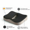 POSTUREPAD – Ergonomisches Bürositzkissen mit konturierter Rückenlehne aus Memory-Schaum 6