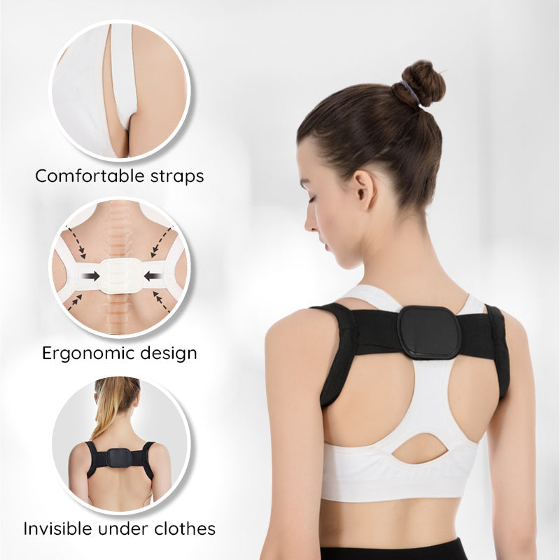 POSTUREPRO – Corrector de postura invisible para espalda, hombros y cuello