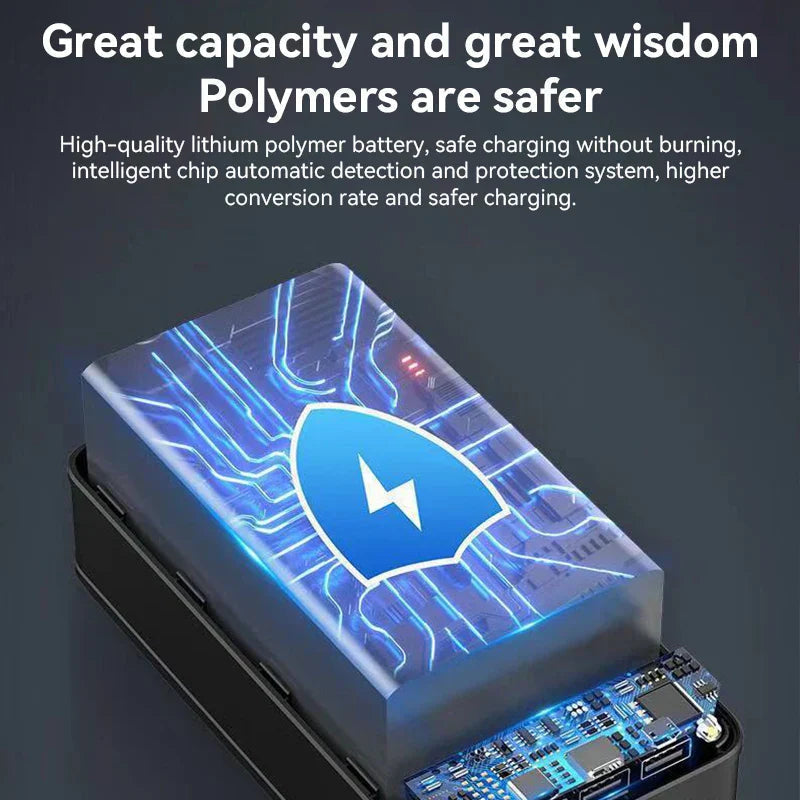 POWERBLOC 50K – Ultra-Powerbank con 50.000 mAh para energía confiable