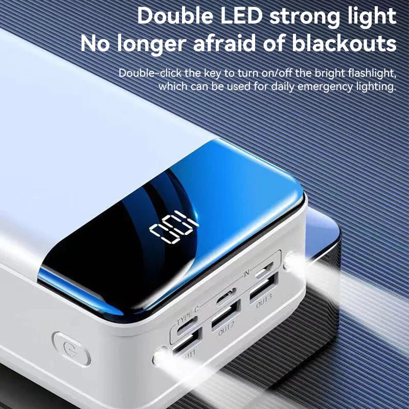 POWERBLOC 50K – Ultra-Powerbank con 50.000 mAh para energía confiable