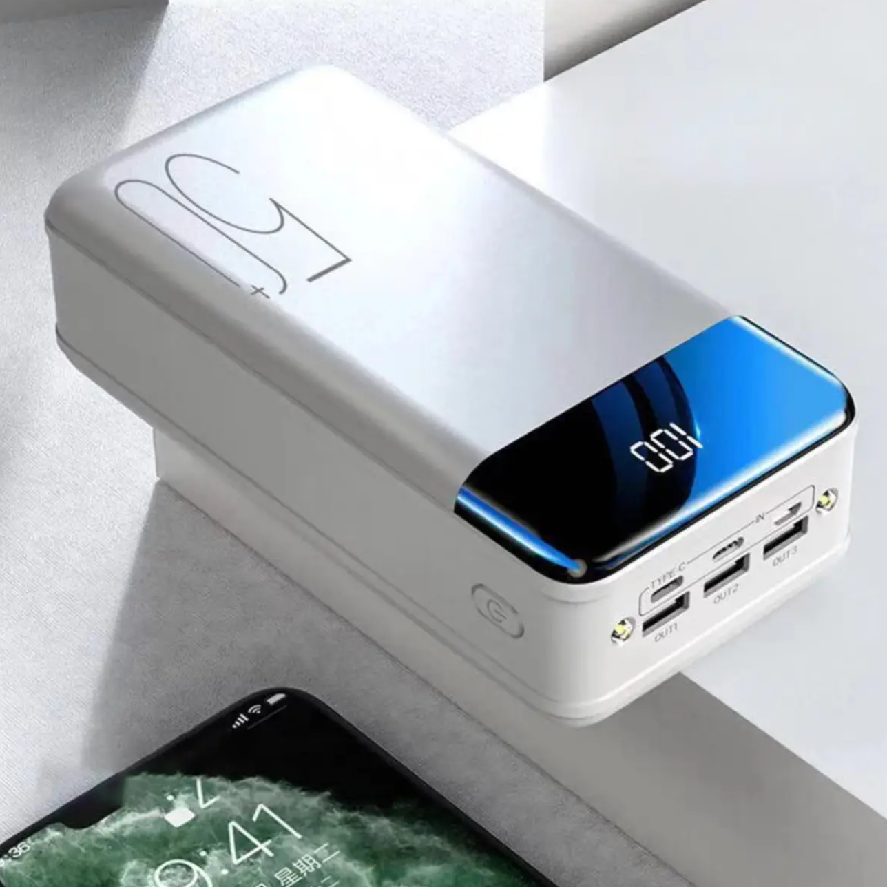 POWERBLOC 50K – Ultra-Powerbank con 50.000 mAh para energía confiable
