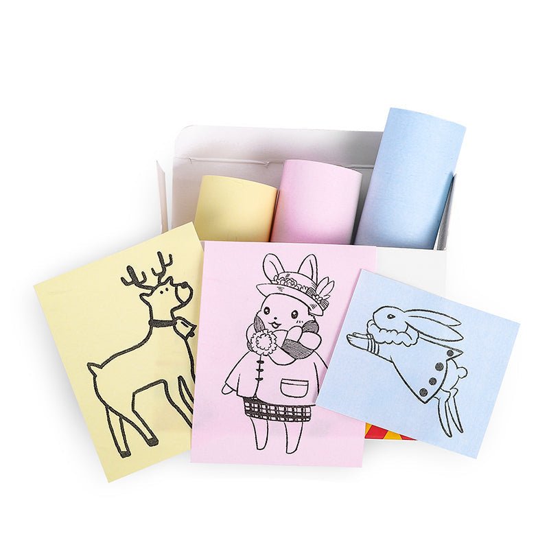 PrintAura Mini-Taschendrucker | Impresora térmica portátil sin tinta para fotos, notas y documentos