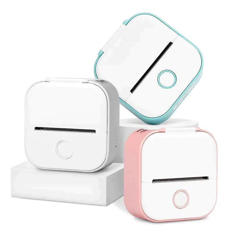 PrintAura Mini-Taschendrucker | Impresora térmica portátil sin tinta para fotos, notas y documentos