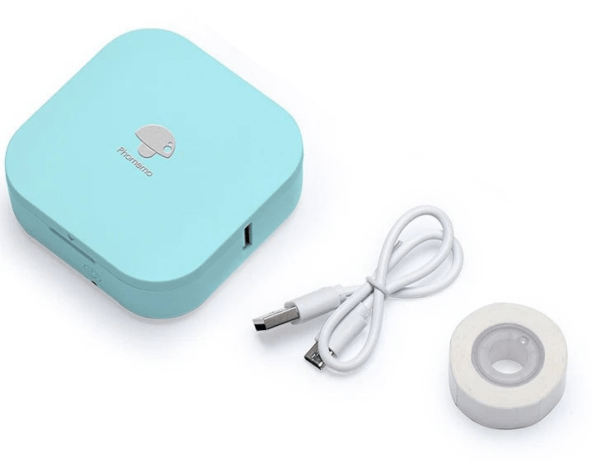 LABELSYNC – Impresora portátil de etiquetas térmicas Bluetooth con batería y ancho de etiquetas de 2–4 pulgadas