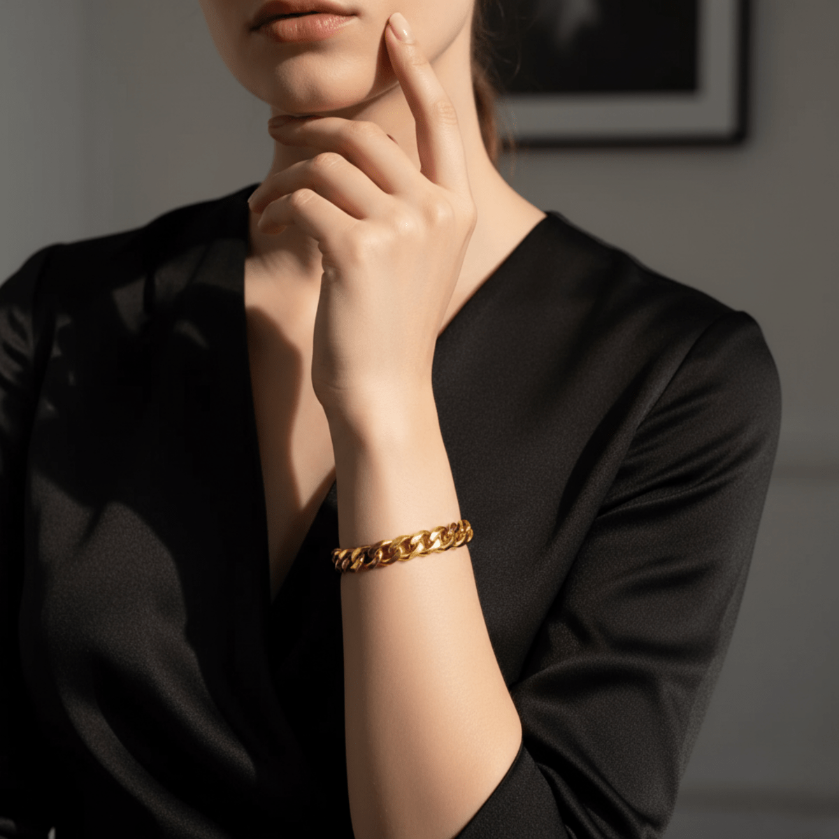PUNKSHINE – Armored Chain Edelstahlarmband mit Verstellbarem Design 6