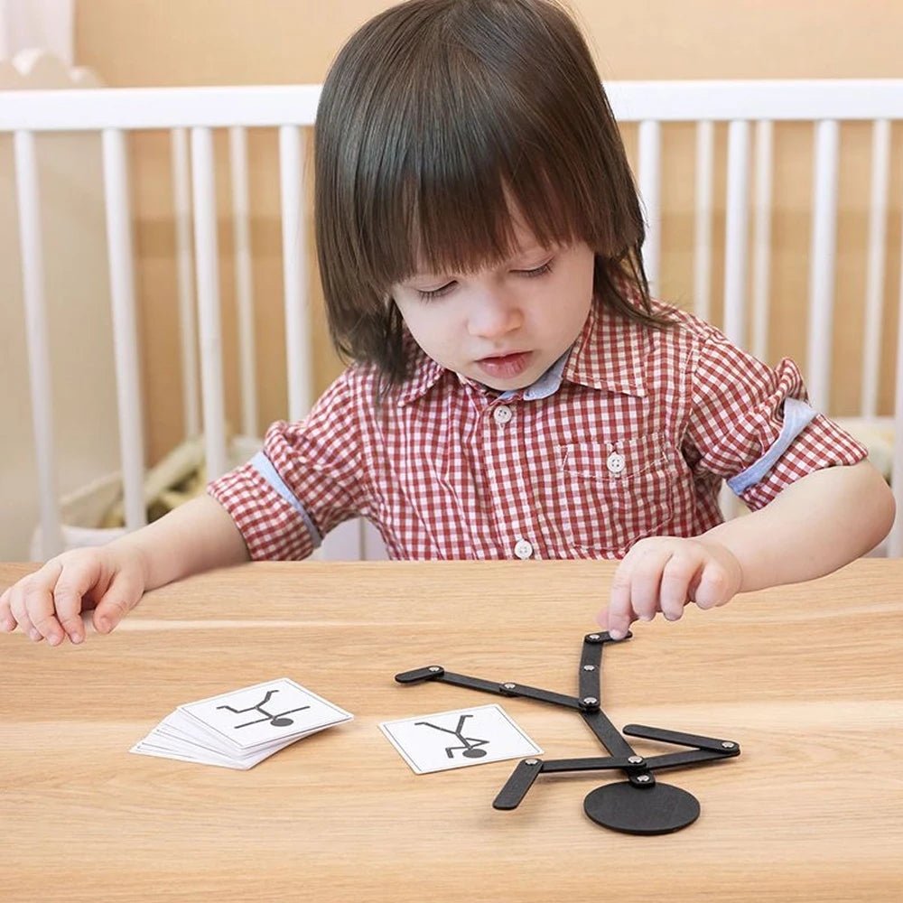 PUZZLEWOOD – Montessori-inspirierte Holzpuzzles für die frühkindliche kognitive Entwicklung 1