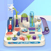 CityAdventure – Monde de jeu urbain interactif avec 4 voitures et un hélicoptère pour enfants dès 3 ans