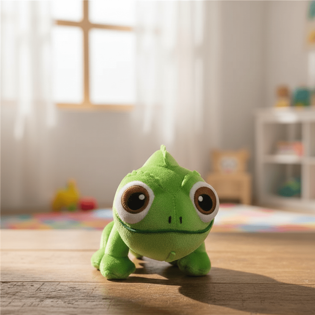 Pascal Chamäleon Plüschtier – Weiches Stofftier für Kinder, 15 cm 0