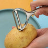 PeelPro – Éplucheur ergonomique en acier inoxydable pour fruits et légumes