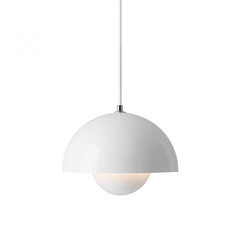 Lampada a sospensione – Lampada a sospensione minimalista con luce LED bianco caldo per ambienti abitativi rilassanti