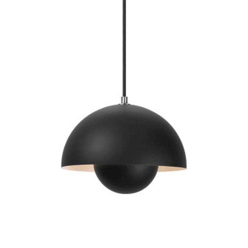 Lampada a sospensione – Lampada a sospensione minimalista con luce LED bianco caldo per ambienti abitativi rilassanti
