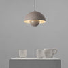Lampada a sospensione – Lampada a sospensione minimalista con luce LED bianco caldo per ambienti abitativi rilassanti