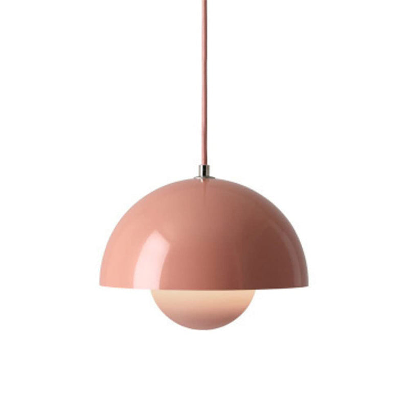 Lampada a sospensione – Lampada a sospensione minimalista con luce LED bianco caldo per ambienti abitativi rilassanti