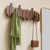 Gancho de pared para piano – Perchero de pared con diseño de piano en madera maciza | Ganchos plegables para pasillo, oficina y dormitorio