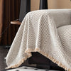 PlushGuard – Herringbone Sofabezug, spritzgeschützt und rutschfest