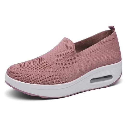 VeraStep Damen Orthopädische Slip-On Schuhe | Schmerzlindernde Komfortschuhe | Atmungsaktiv & Leicht | Unterstützung für Haltung & Alltag