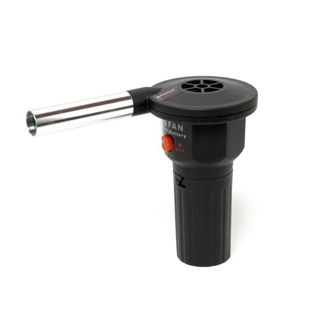 GRILLFORCE – Soplador de fuego portátil de aluminio para encendido eficiente