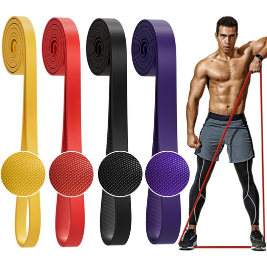 PowerBand – Set de bandas de resistencia para entrenamiento de fuerza versátil