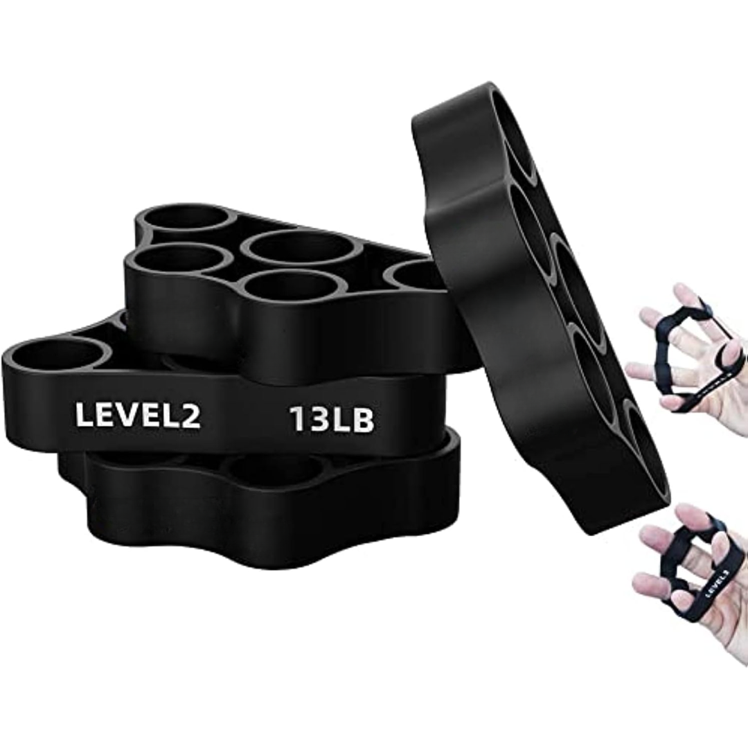 PowerGrip – Set de 4 entrenadores de mano para fortalecer el agarre y el antebrazo