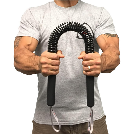 Powertwist – Barra ajustable para entrenamiento de torso para desarrollo muscular específico