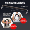Powertwist – Barra ajustable para entrenamiento de torso para desarrollo muscular específico