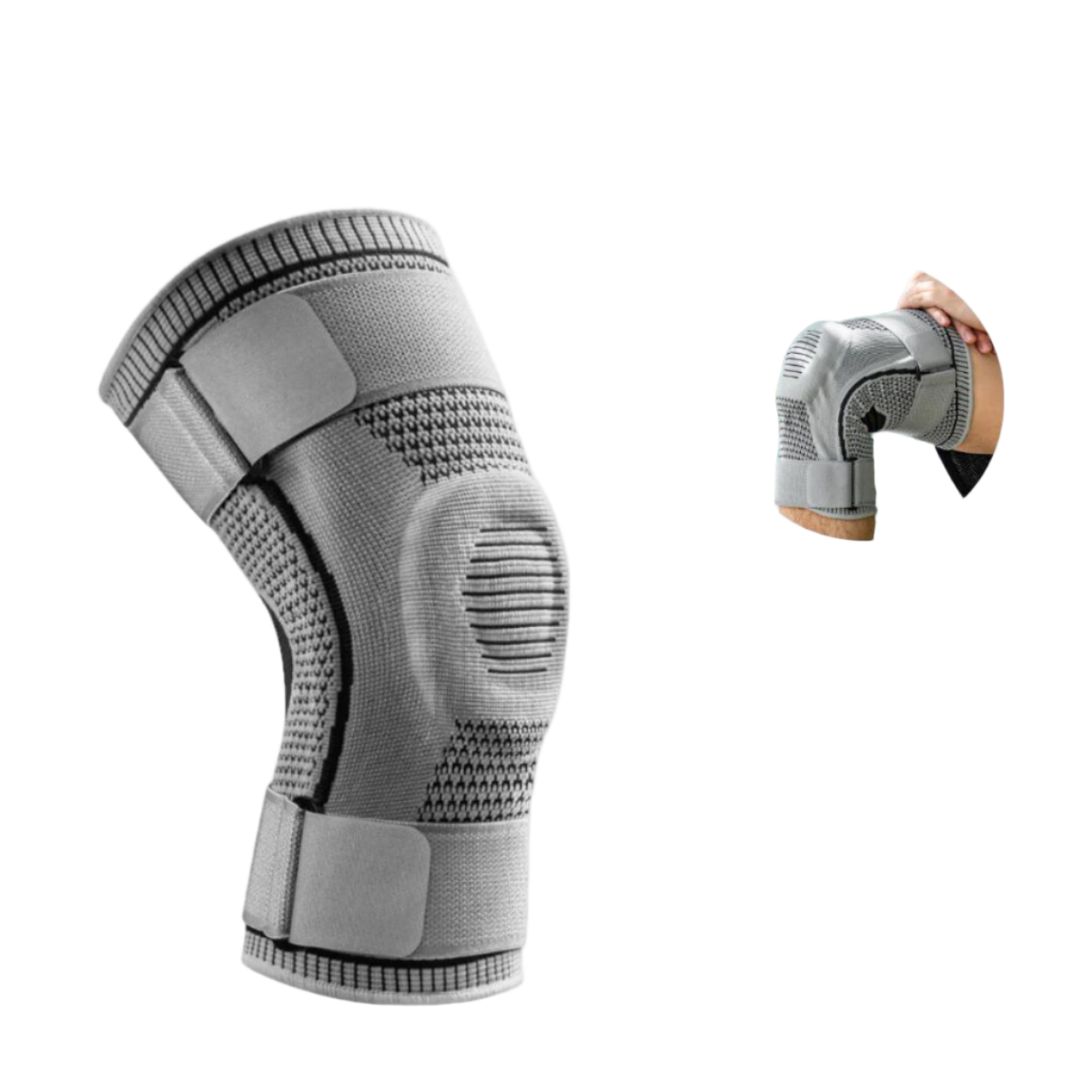 Power Pro – Bandage de genou contre la douleur et pour plus de liberté de mouvement